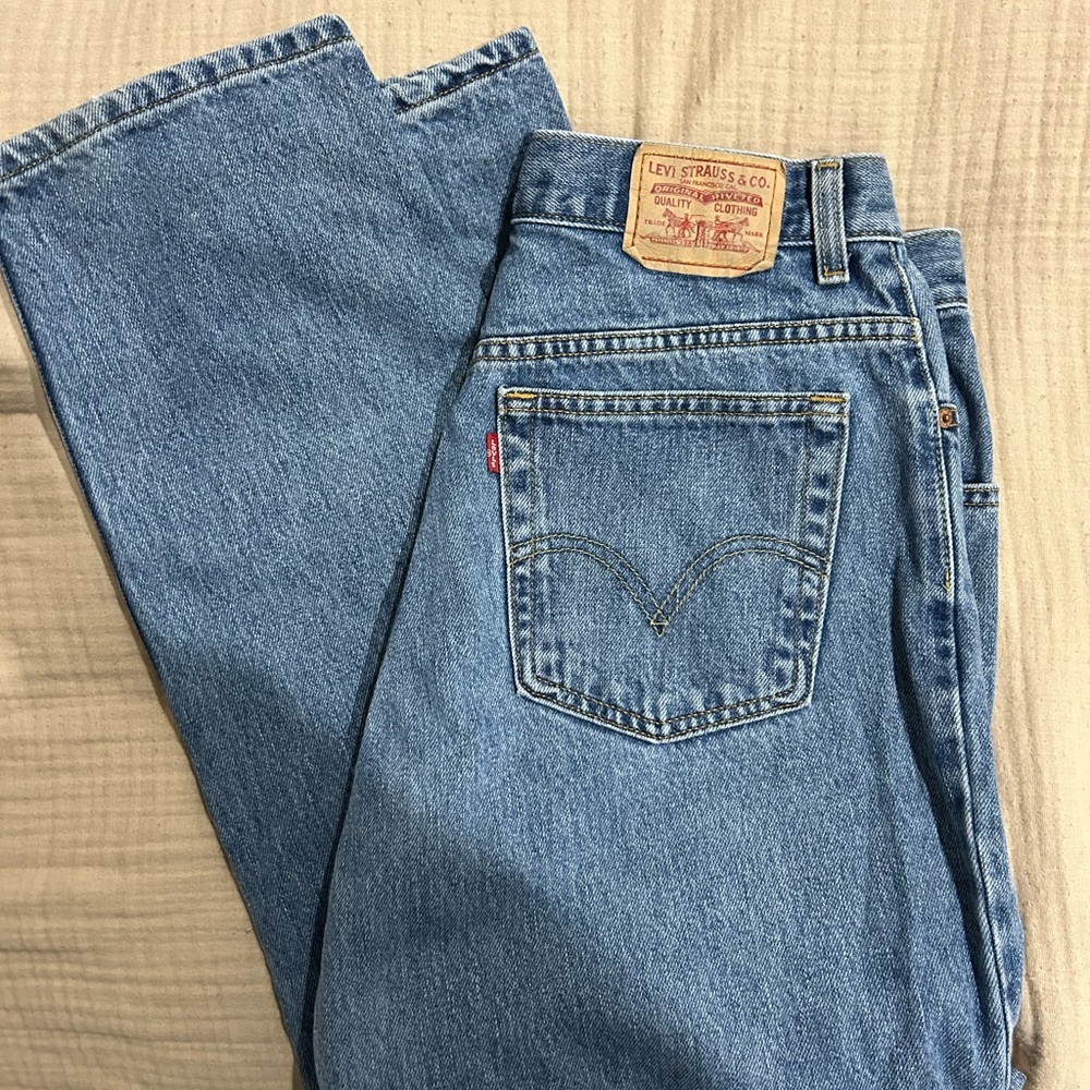 Levi's Relaxed Fit 550 Blue Jeans